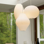 Mulberry Silk Bubble Ceiling Pendant Light Lighting Lobby