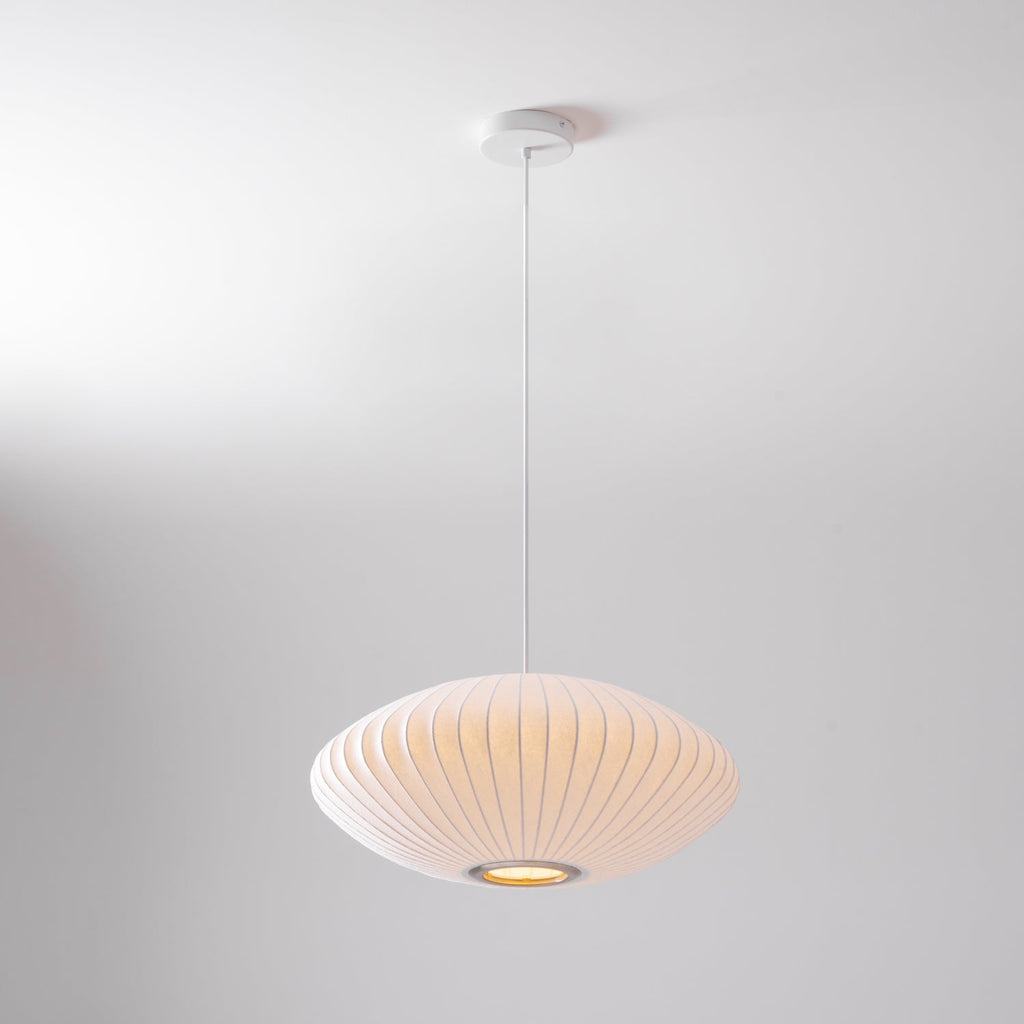 Mulberry Silk Bubble Ceiling Pendant Light Lighting Lobby