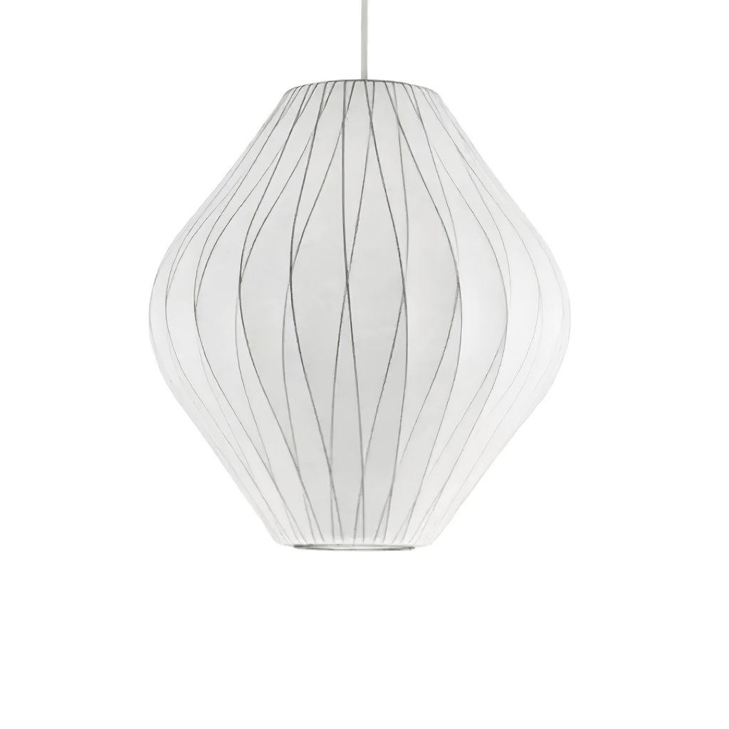 Mulberry Silk Bubble Ceiling Pendant Light Lighting Lobby