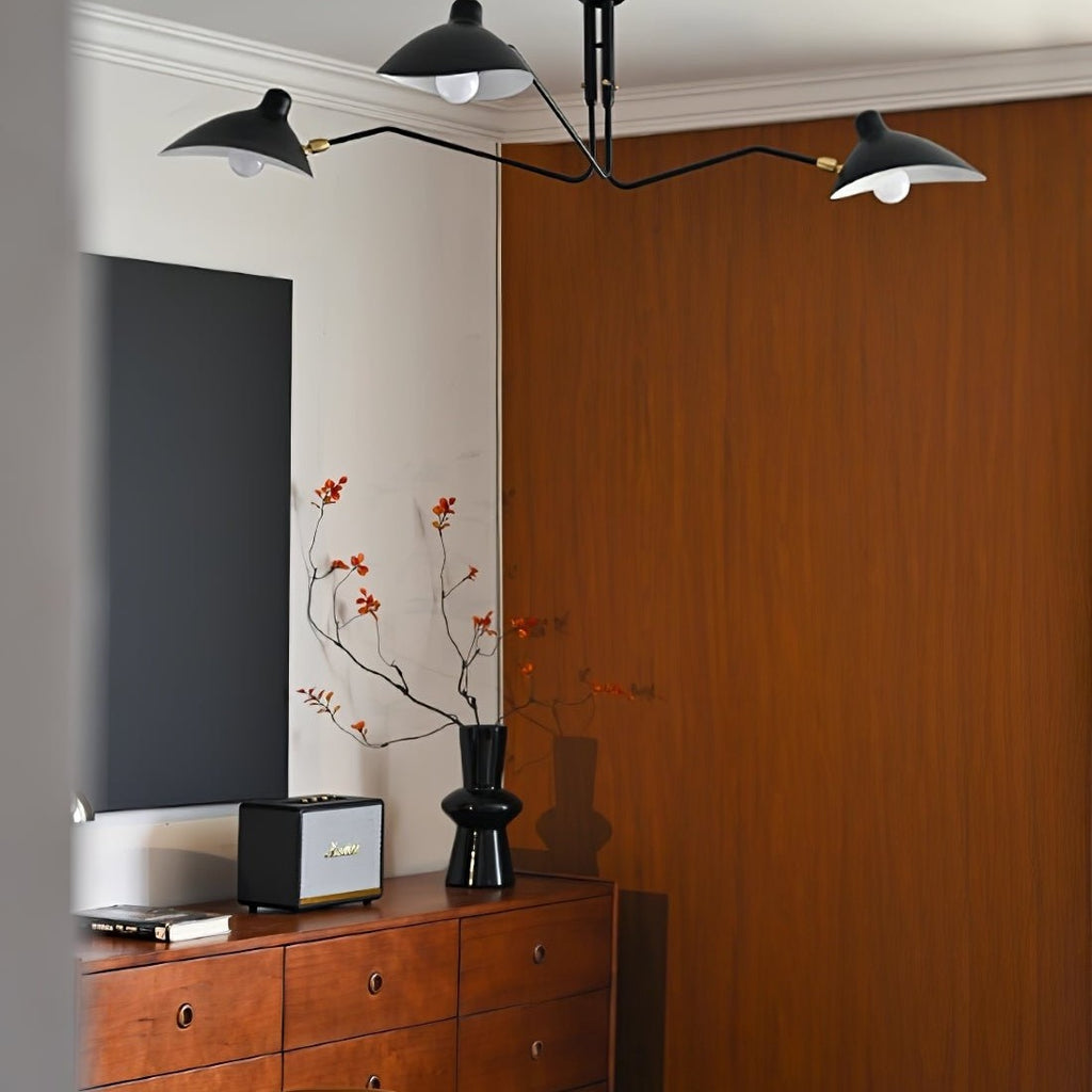 Multi-Arm Ceiling Lamp Lighting Lobby