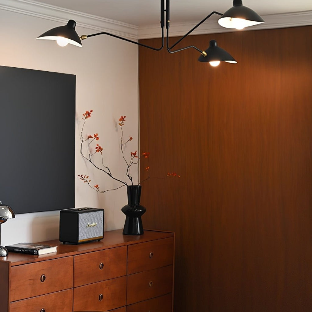 Multi-Arm Ceiling Lamp Lighting Lobby