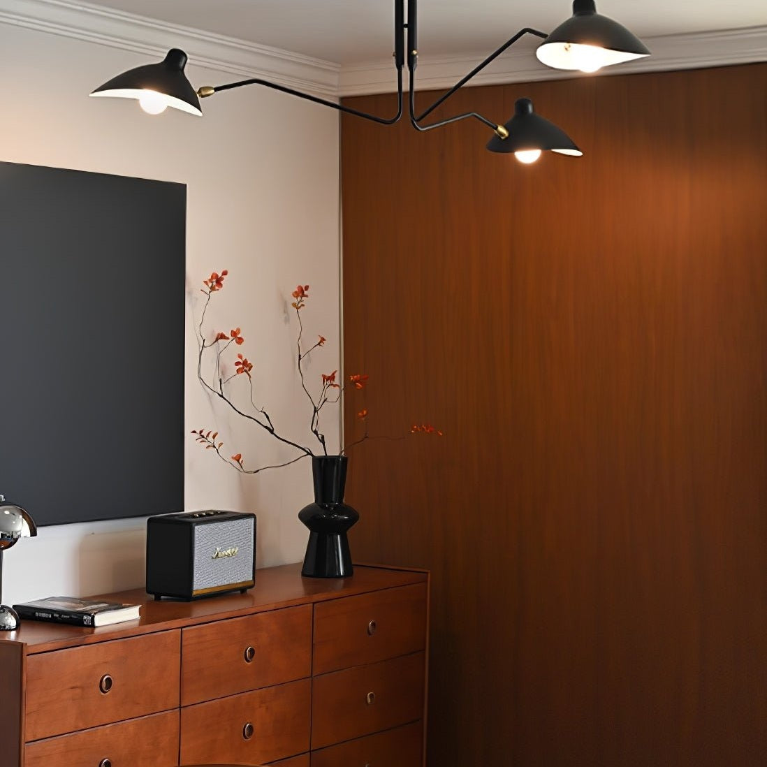 Multi-Arm Ceiling Lamp Lighting Lobby