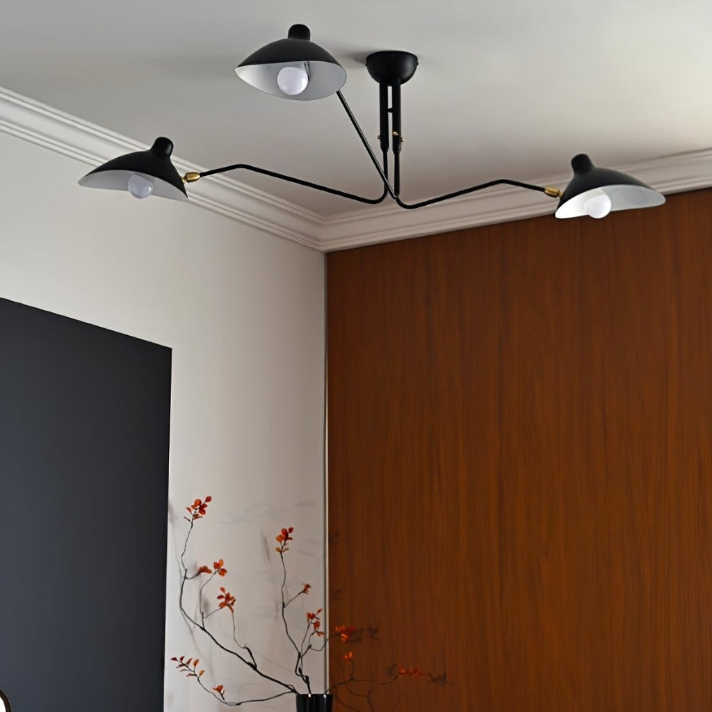 Multi-Arm Ceiling Lamp Lighting Lobby