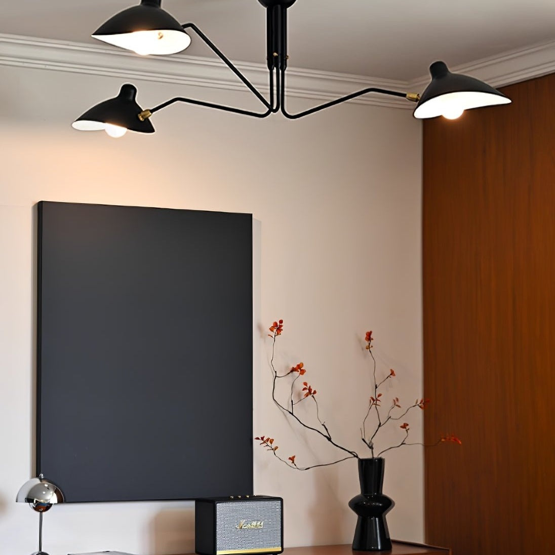 Multi-Arm Ceiling Lamp Lighting Lobby