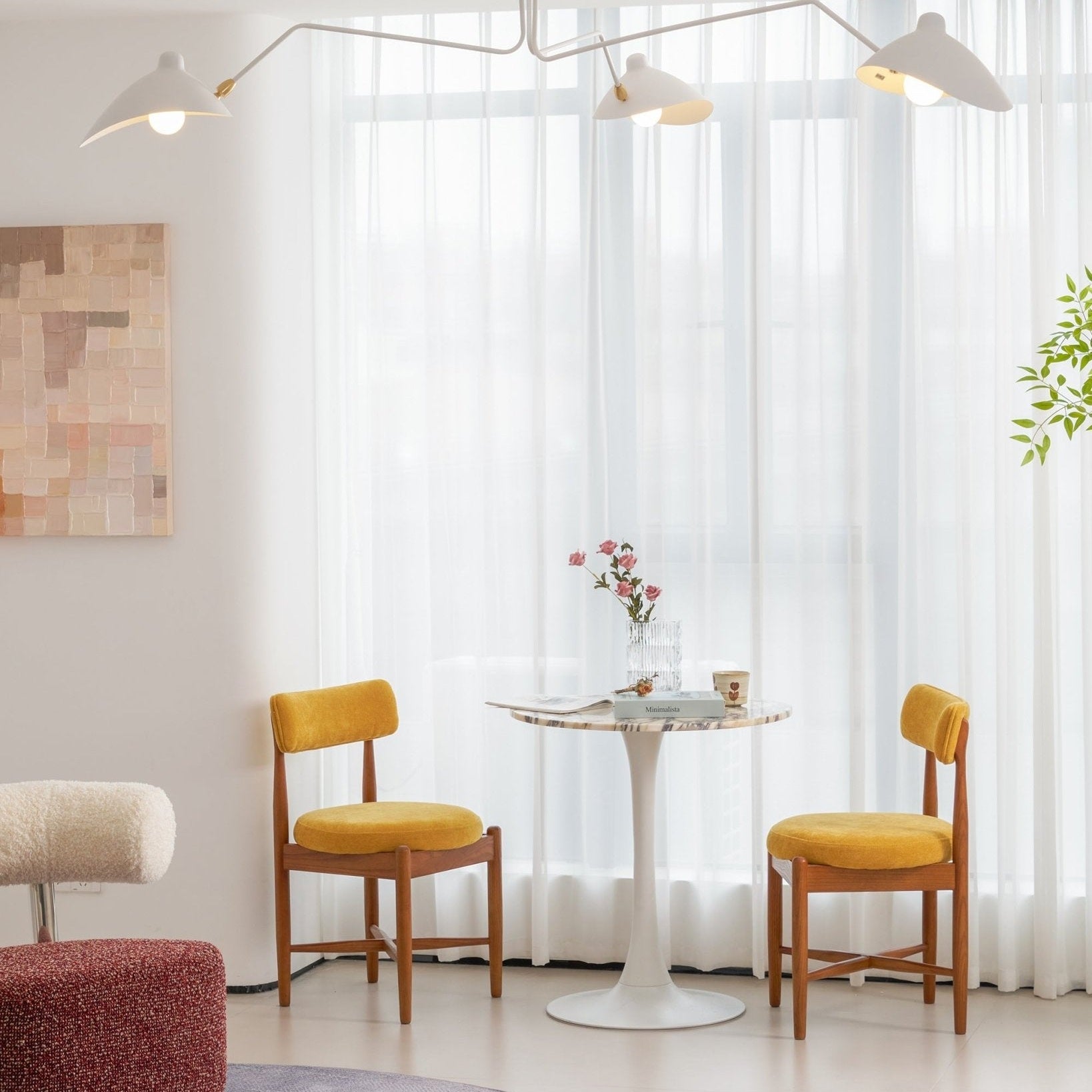 Multi-Arm Ceiling Lamp Lighting Lobby