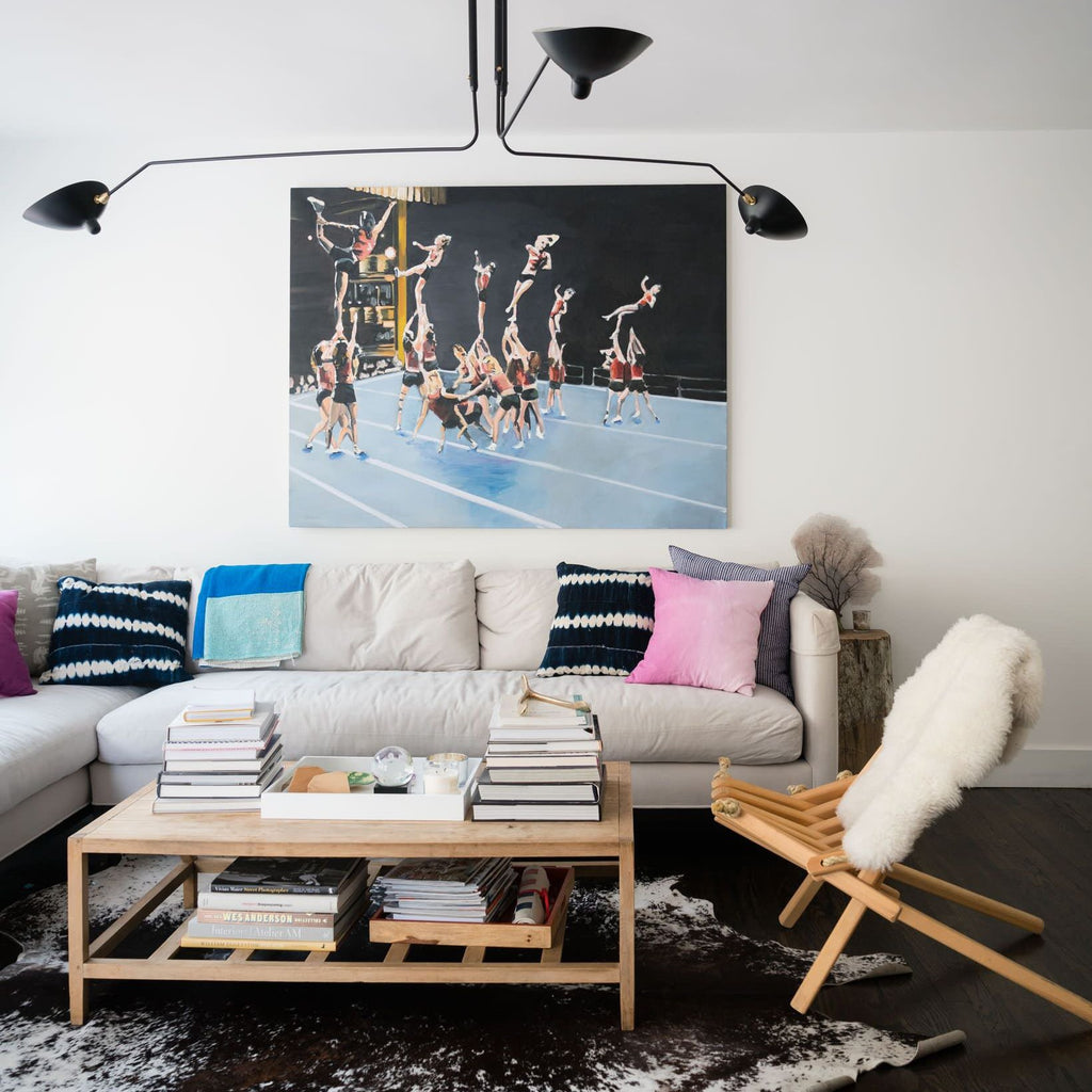 Multi-Arm Ceiling Lamp Lighting Lobby