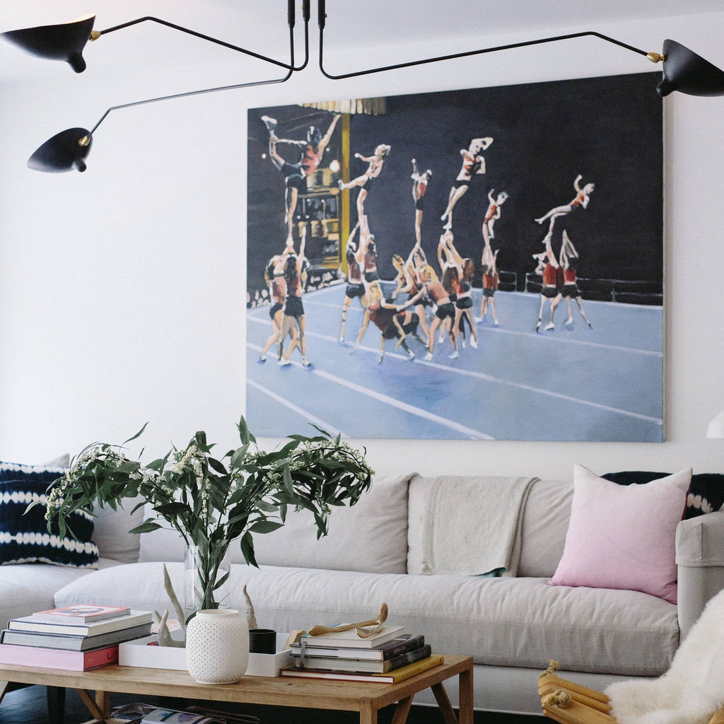 Multi-Arm Ceiling Lamp Lighting Lobby