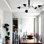 Multi-Arm Ceiling Lamp Lighting Lobby