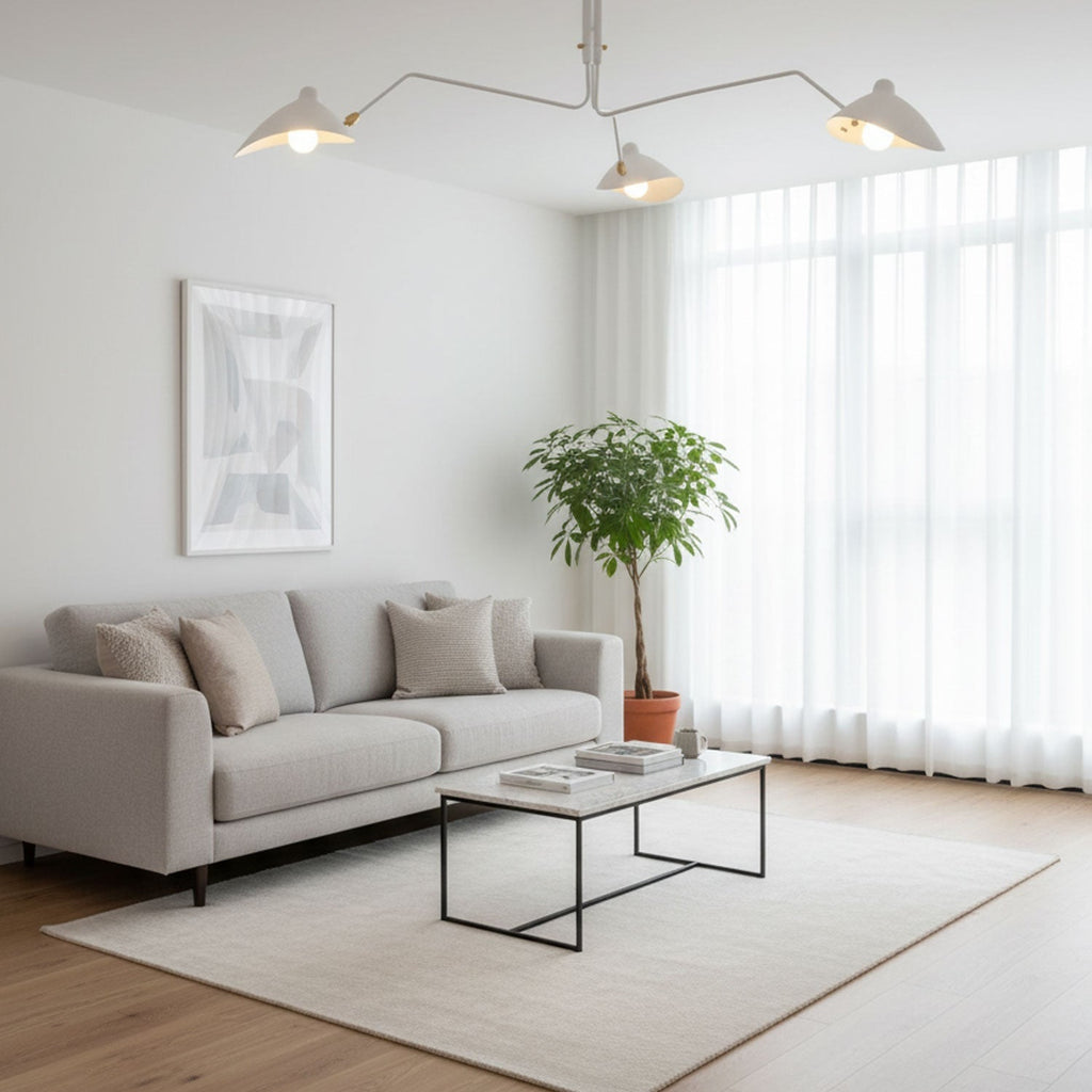 Multi-Arm Ceiling Lamp Lighting Lobby
