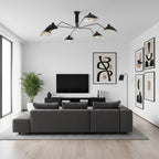 Multi-Arm Ceiling Lamp Lighting Lobby