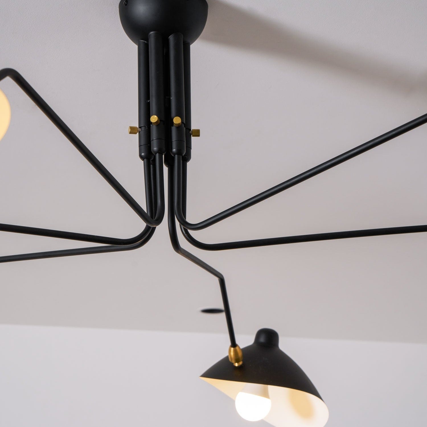 Multi-Arm Ceiling Lamp Lighting Lobby