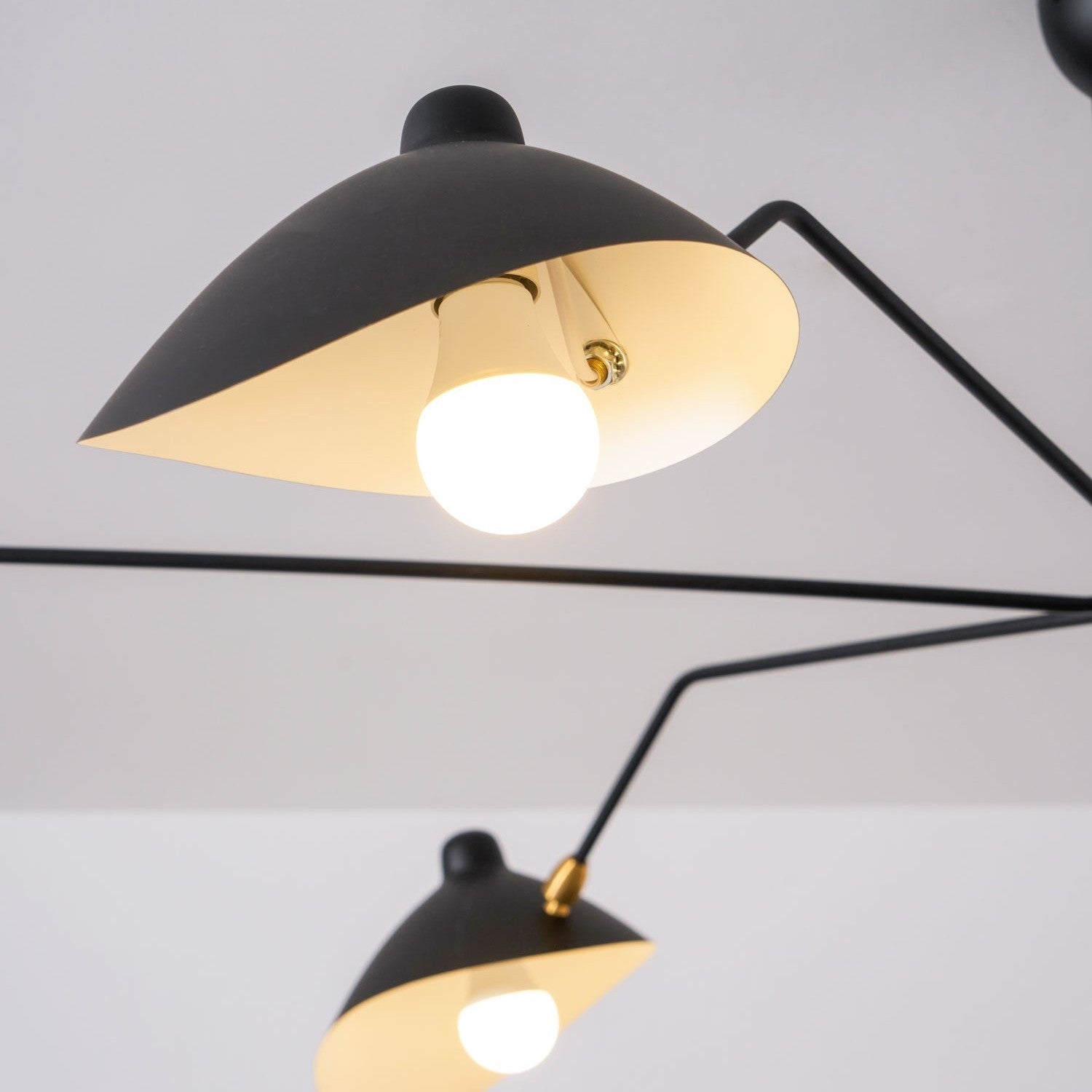 Multi-Arm Ceiling Lamp Lighting Lobby