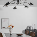 Multi-Arm Ceiling Lamp Lighting Lobby