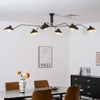 Multi-Arm Ceiling Lamp Lighting Lobby