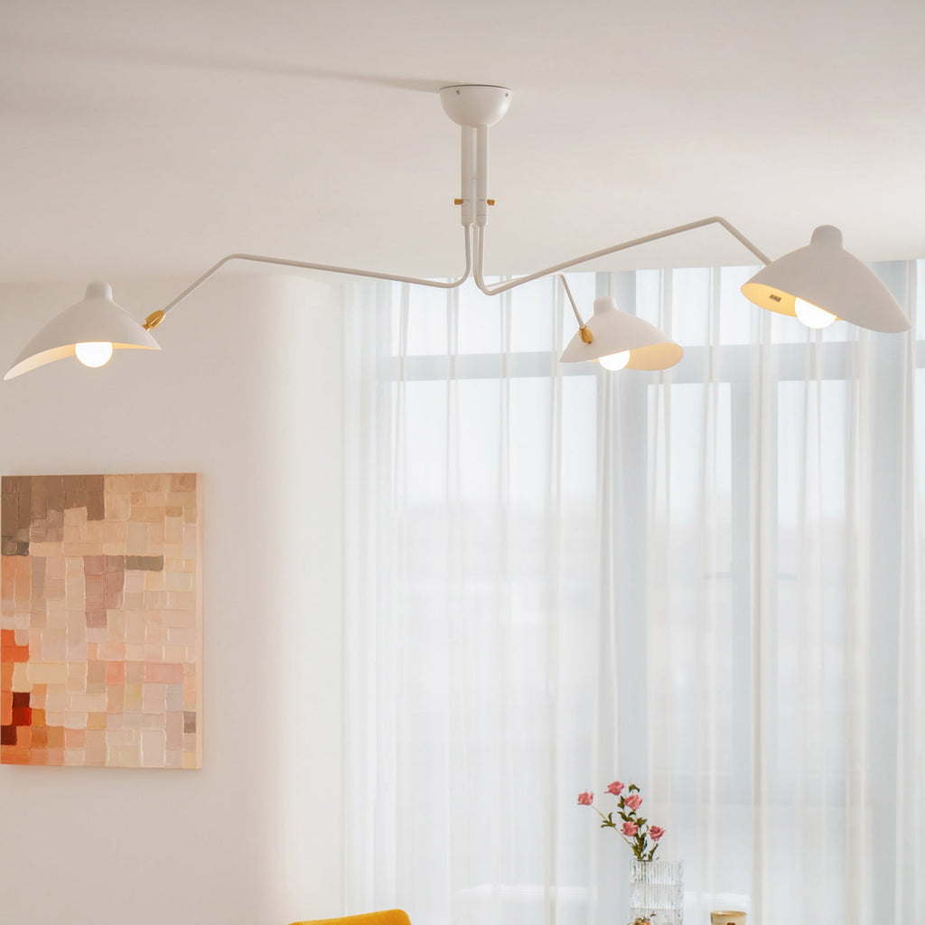 Multi-Arm Ceiling Lamp Lighting Lobby