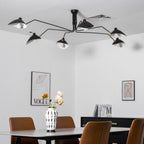Multi-Arm Ceiling Lamp Lighting Lobby