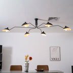 Multi-Arm Ceiling Lamp Lighting Lobby