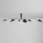 Multi-Arm Ceiling Lamp Lighting Lobby