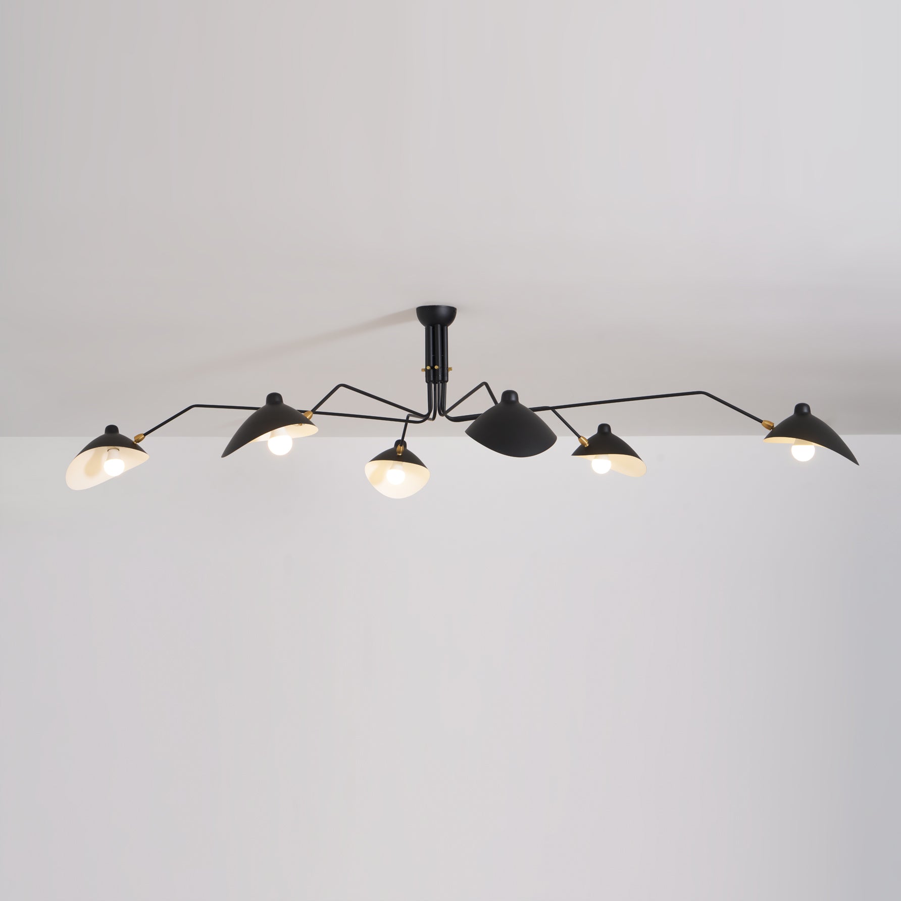 Multi-Arm Ceiling Lamp Lighting Lobby