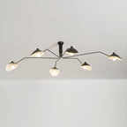 Multi-Arm Ceiling Lamp Lighting Lobby