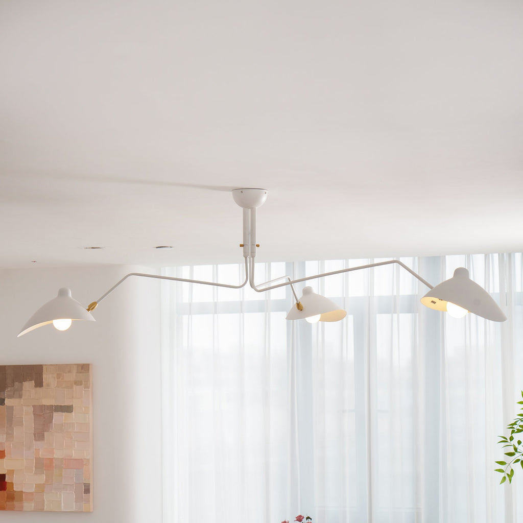 Multi-Arm Ceiling Lamp Lighting Lobby