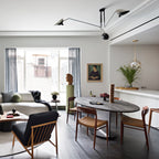 Multi-Arm Ceiling Lamp Lighting Lobby