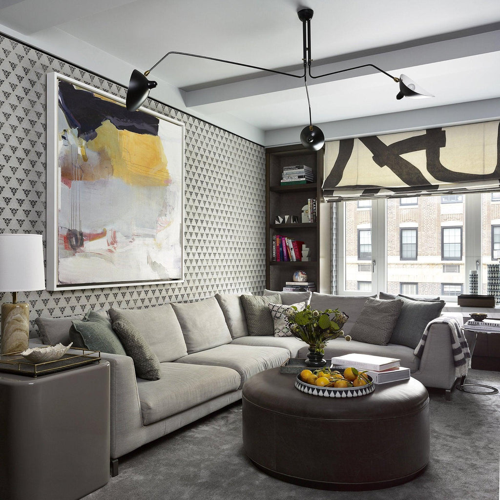 Multi-Arm Ceiling Lamp Lighting Lobby