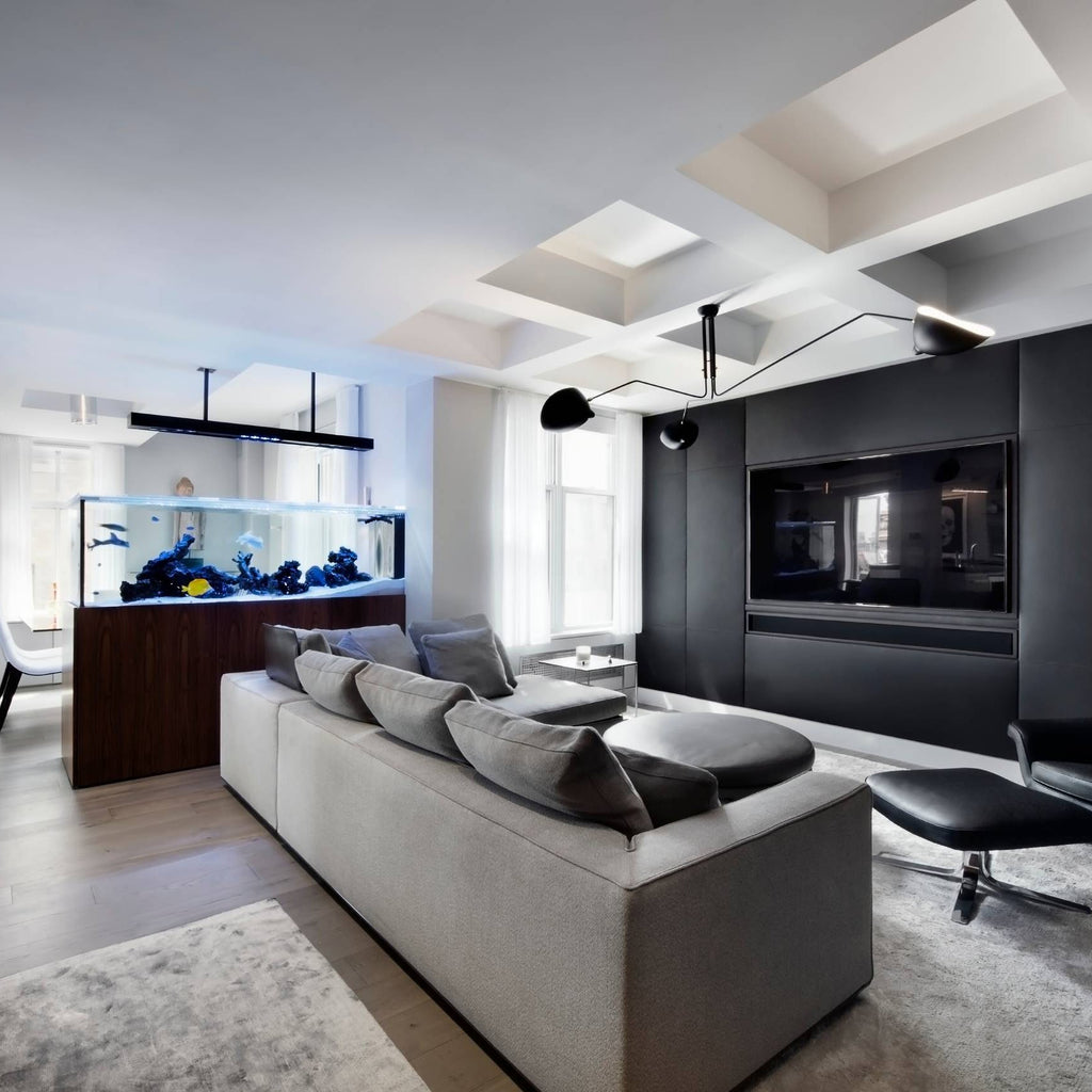 Multi-Arm Ceiling Lamp Lighting Lobby