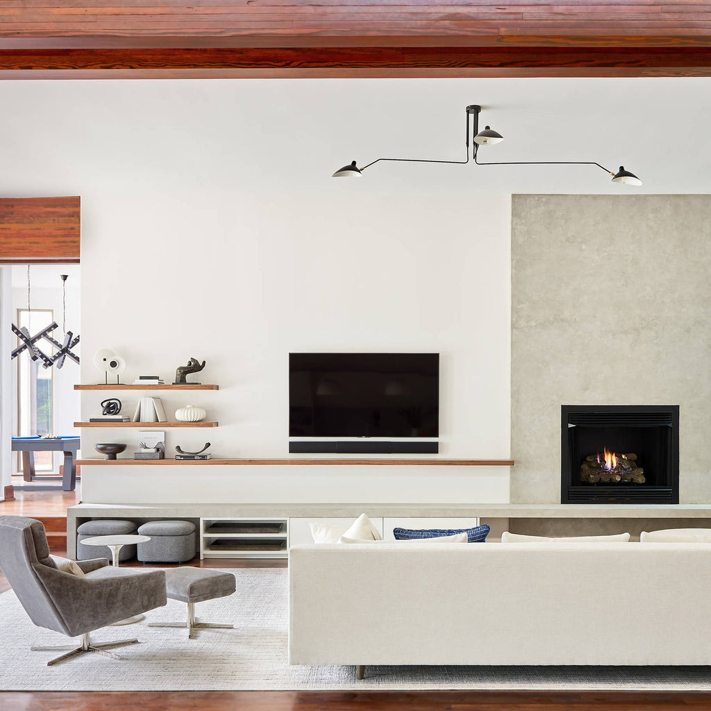 Multi-Arm Ceiling Lamp Lighting Lobby