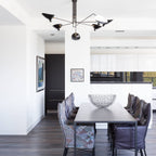 Multi-Arm Ceiling Lamp Lighting Lobby