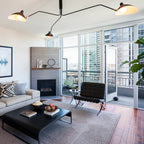 Multi-Arm Ceiling Lamp Lighting Lobby