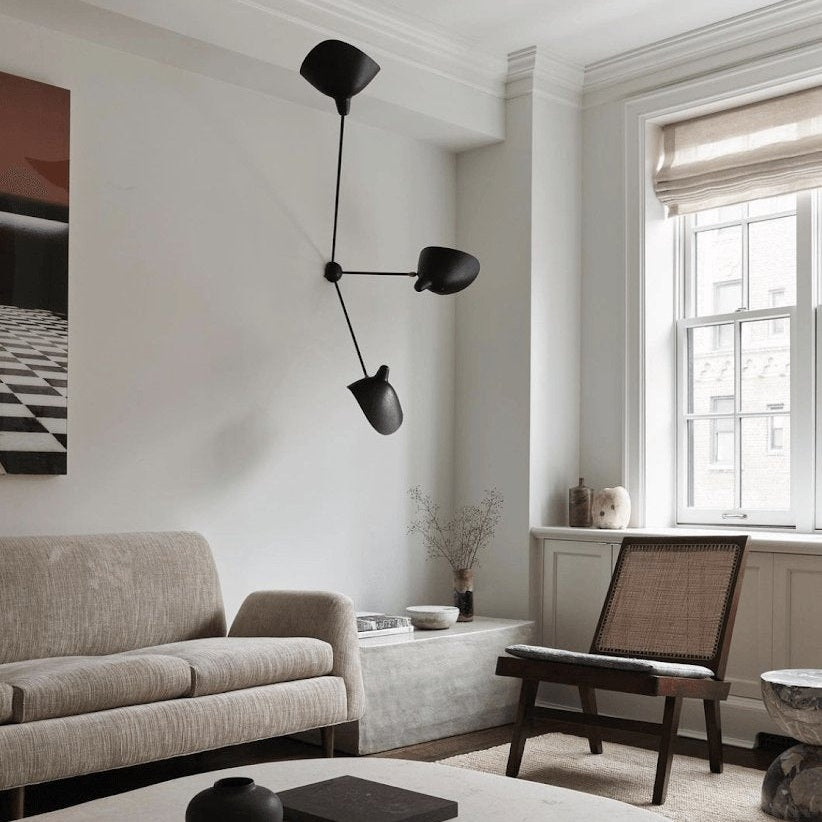 Multi-Arm Overhead Ceiling Light Lighting Lobby
