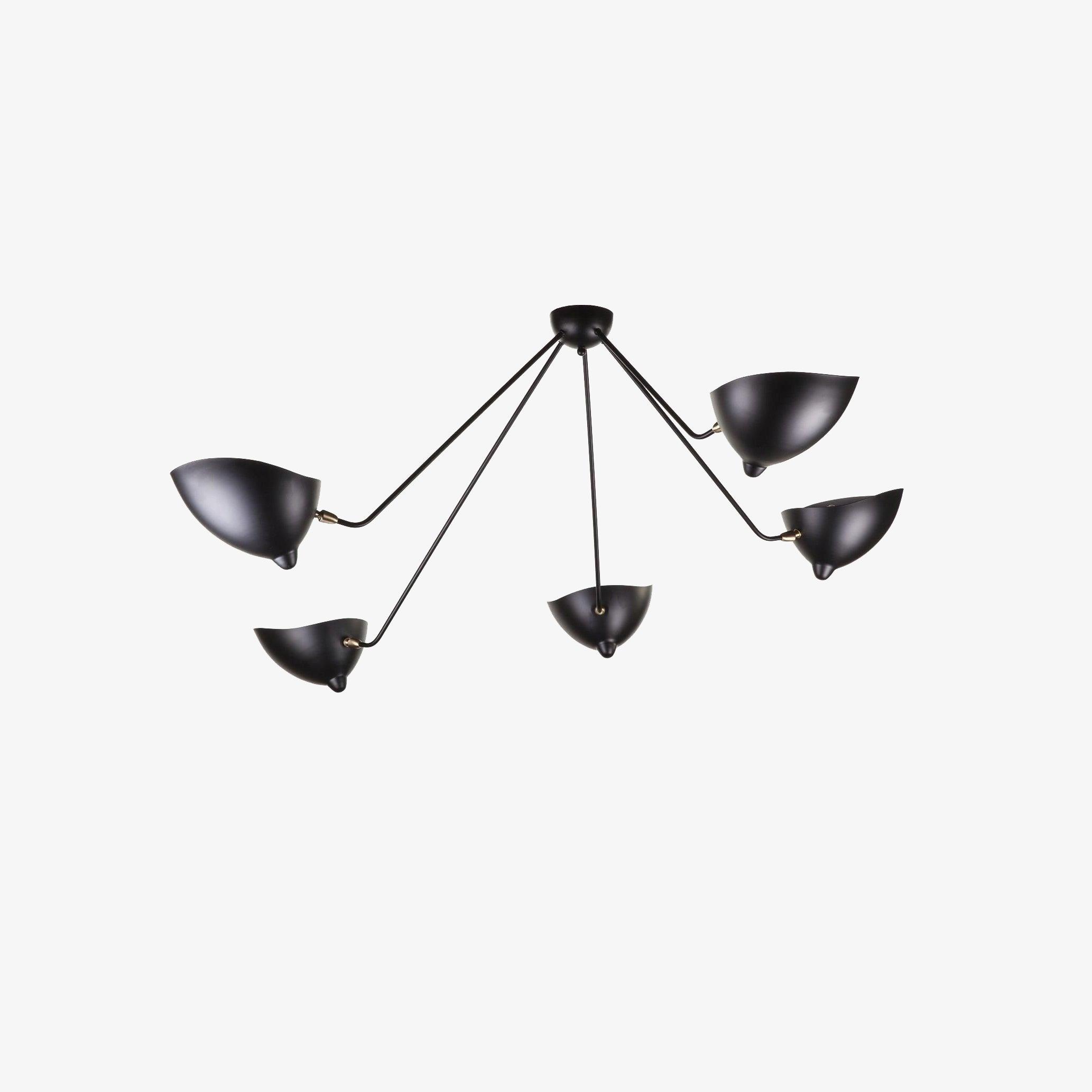 Multi-Arm Overhead Ceiling Light Lighting Lobby