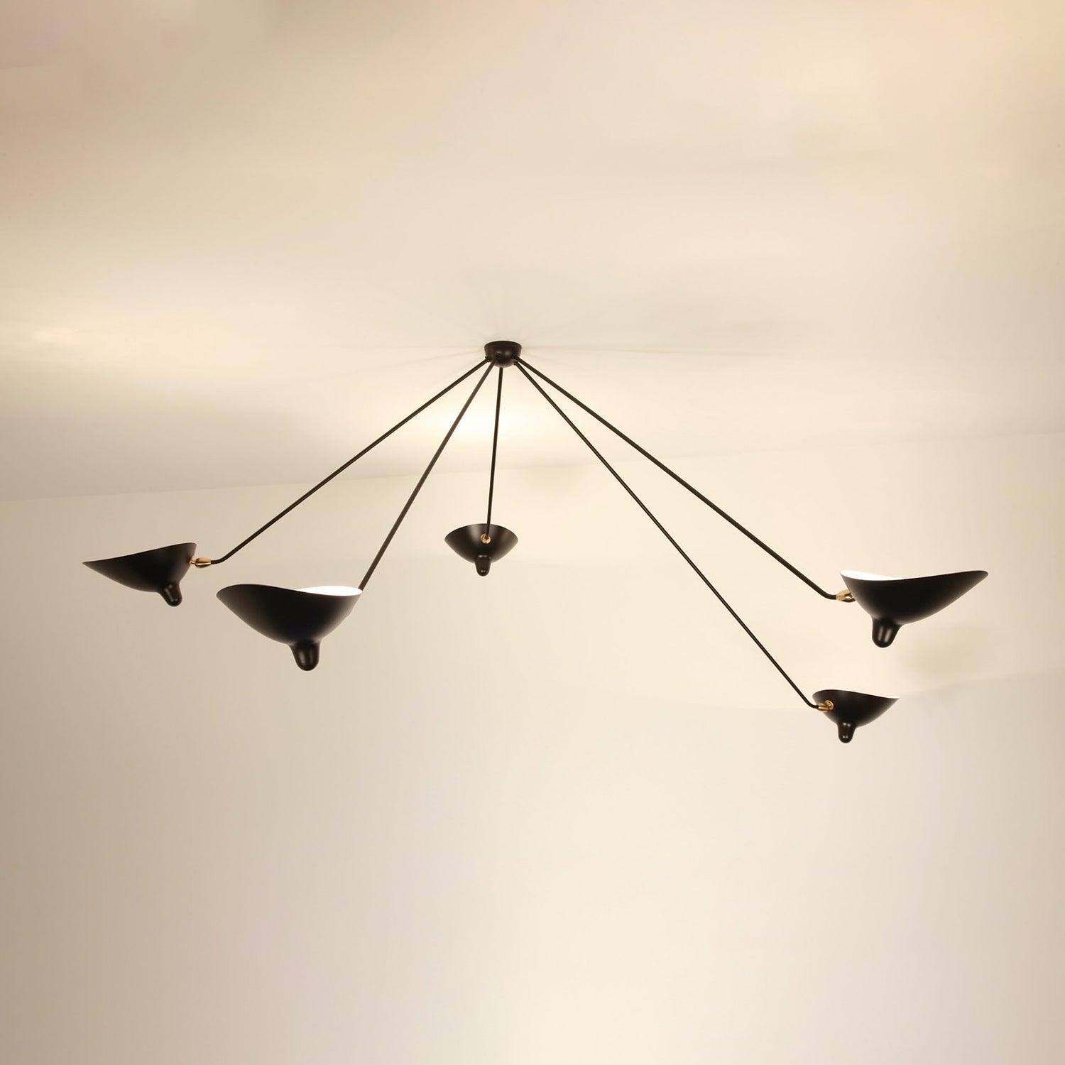 Multi-Arm Overhead Ceiling Light Lighting Lobby