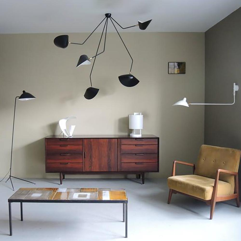 Multi-Arm Overhead Ceiling Light Lighting Lobby