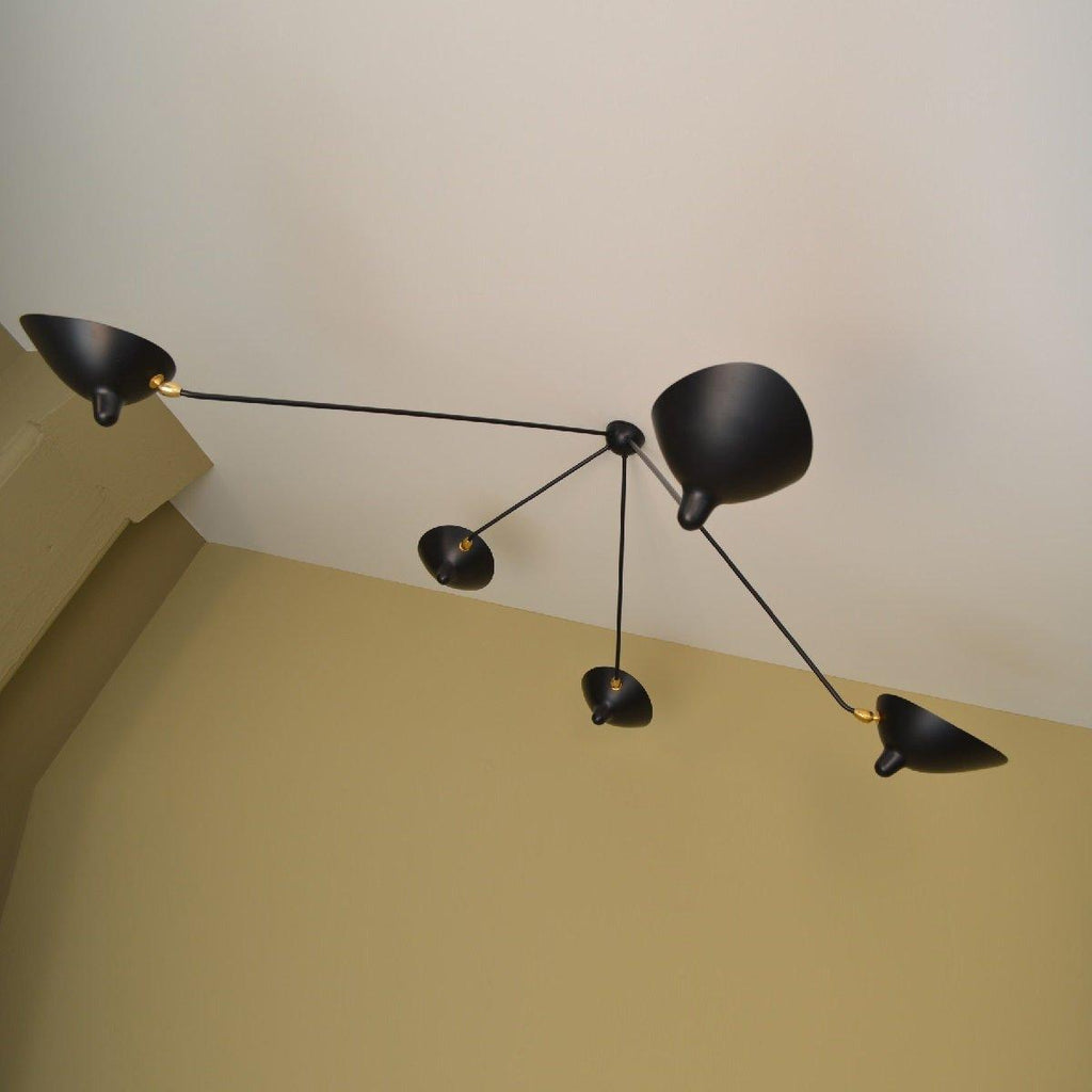 Multi-Arm Overhead Ceiling Light Lighting Lobby