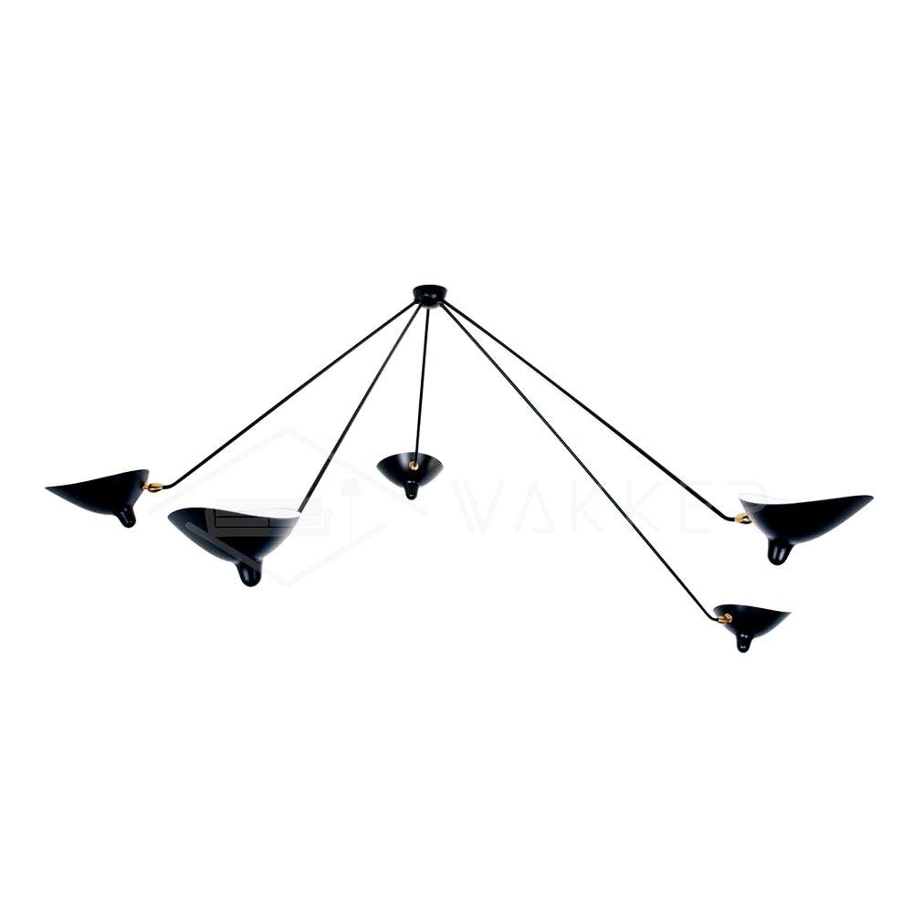 Multi-Arm Overhead Ceiling Light Lighting Lobby