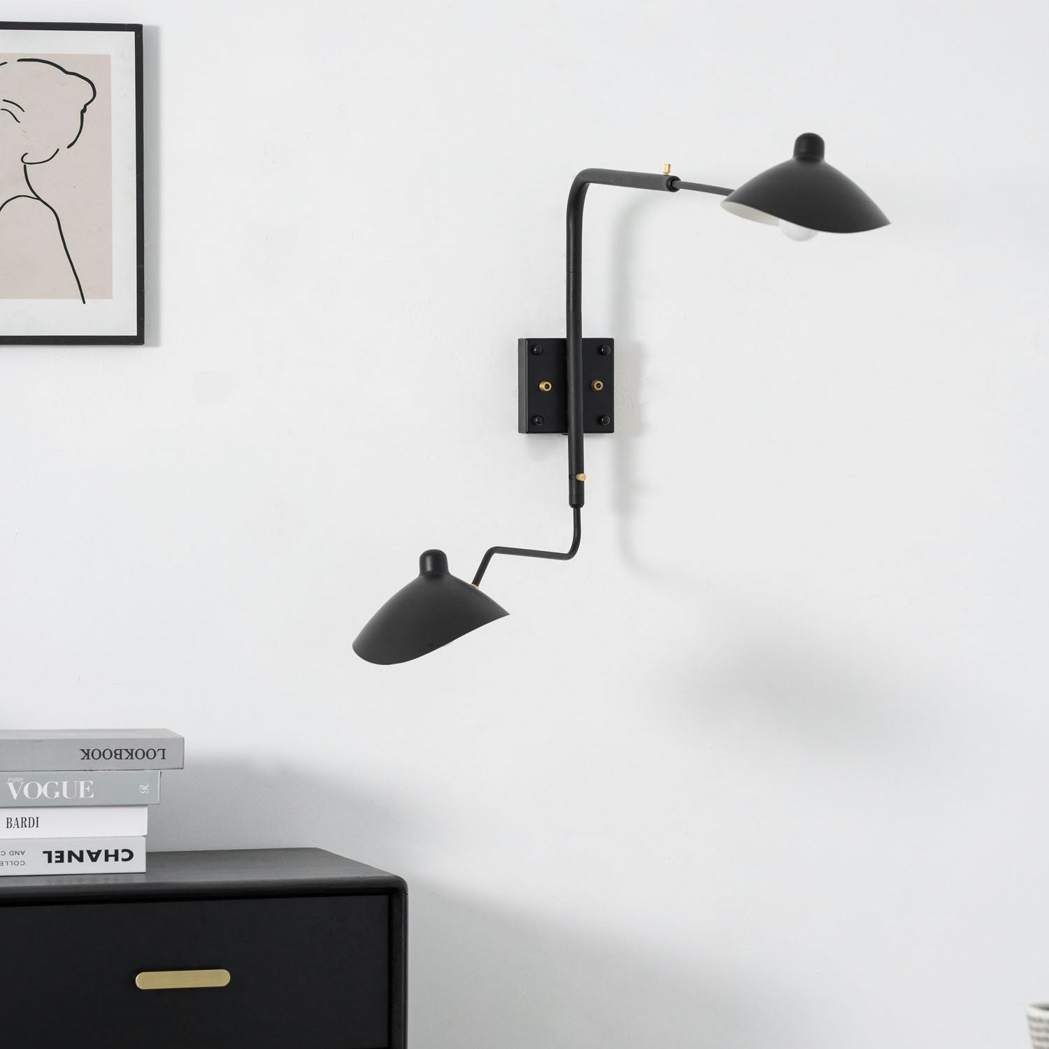Multi-Arm Wall Light Lighting Lobby