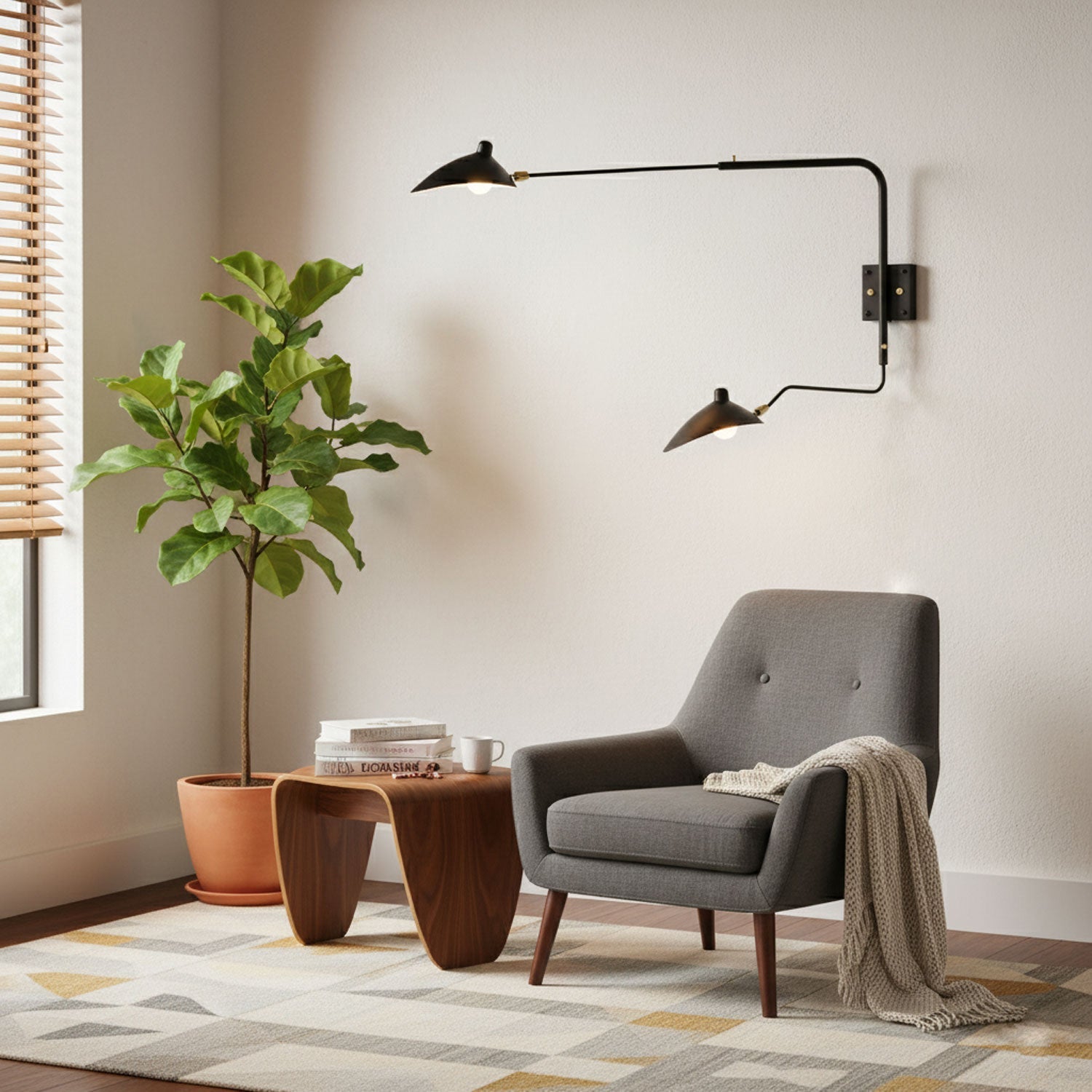 Multi-Arm Wall Light Lighting Lobby