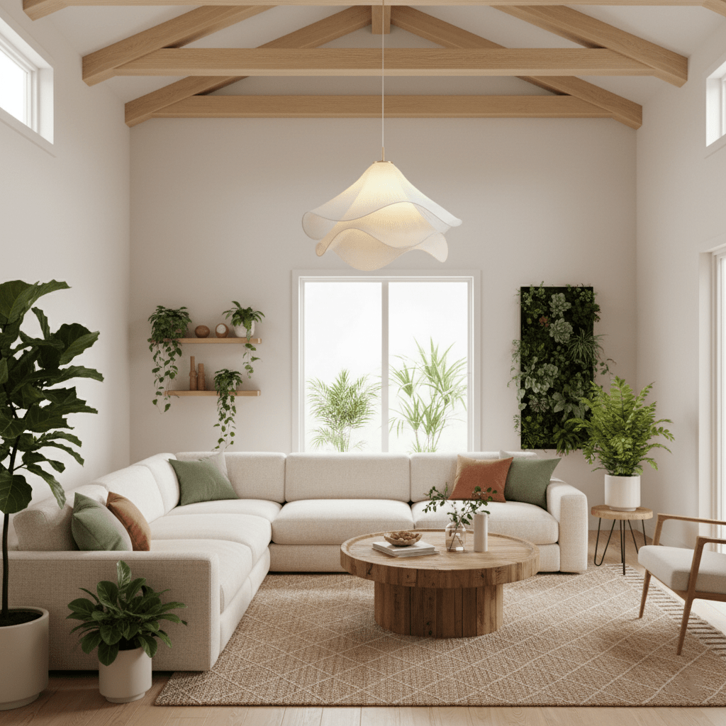 Mystical Blossom Ceiling Fixture Lighting Lobby