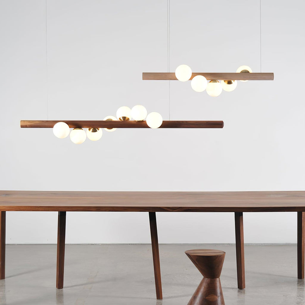 Nordic Wooden Ceiling Light Lighting Lobby