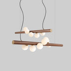 Nordic Wooden Ceiling Light Lighting Lobby