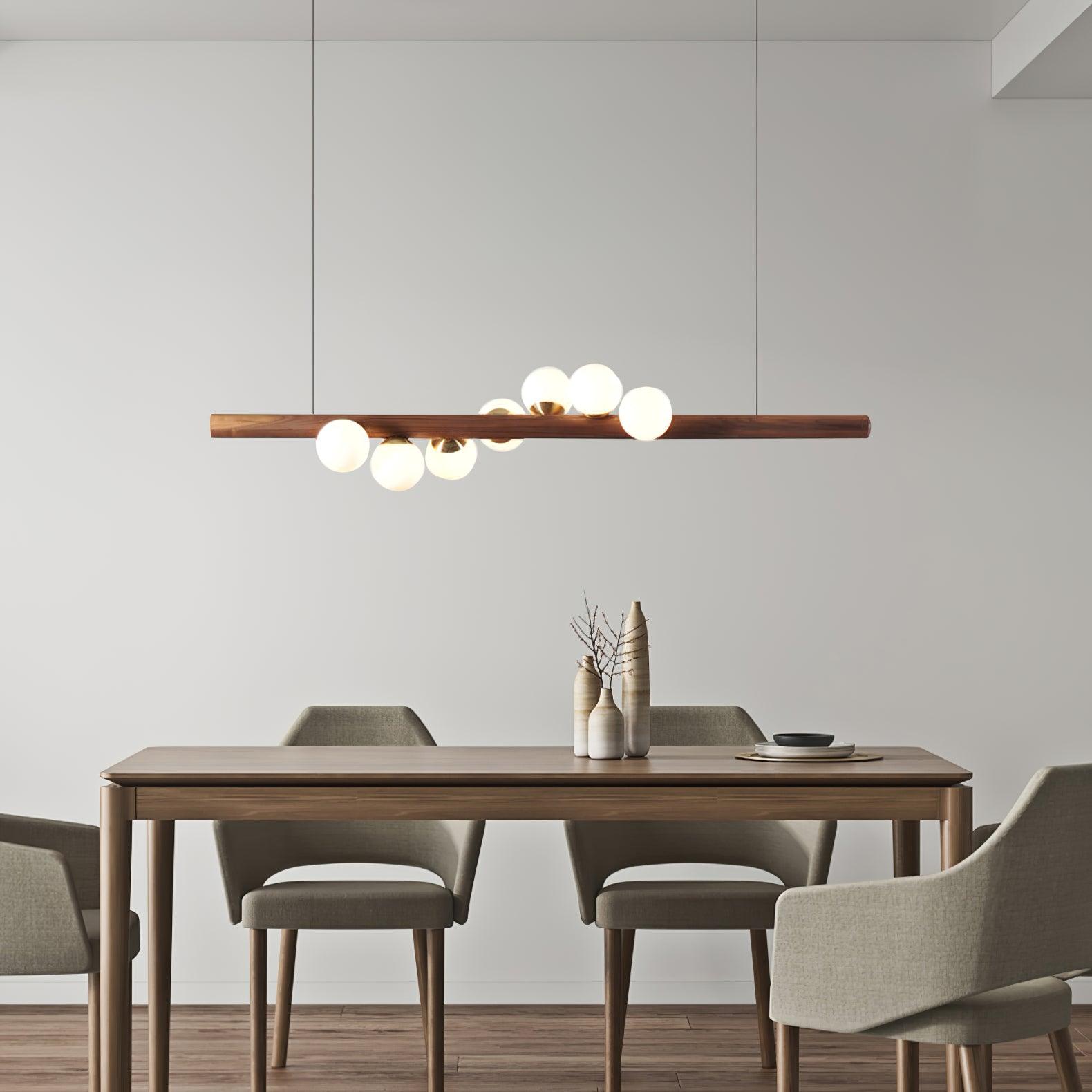 Nordic Wooden Ceiling Light Lighting Lobby