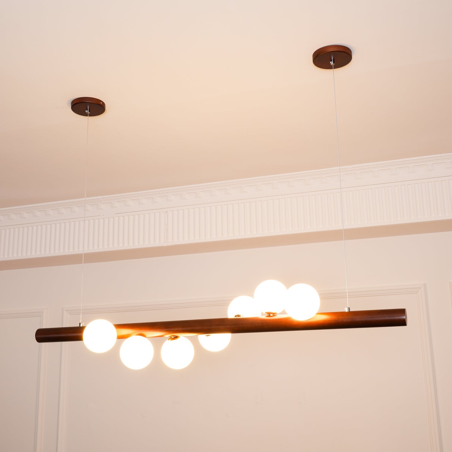 Nordic Wooden Ceiling Light Lighting Lobby