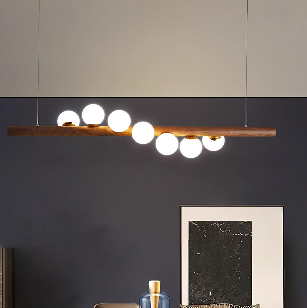 Nordic Wooden Ceiling Light Lighting Lobby