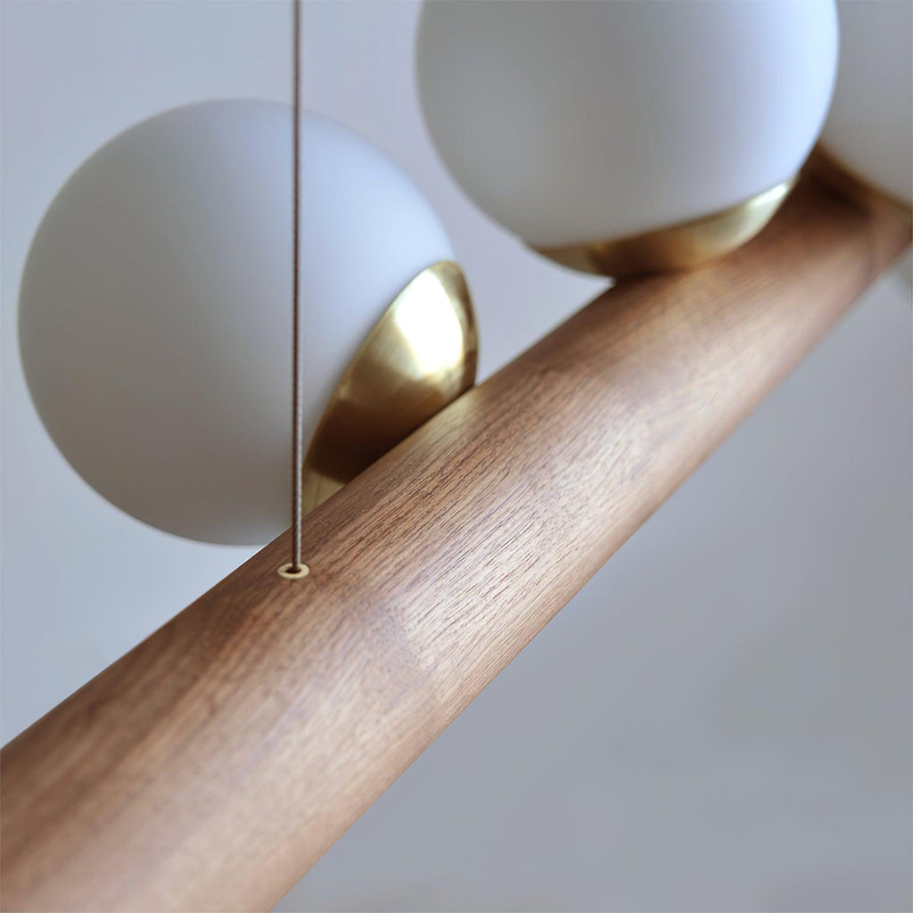 Nordic Wooden Ceiling Light Lighting Lobby
