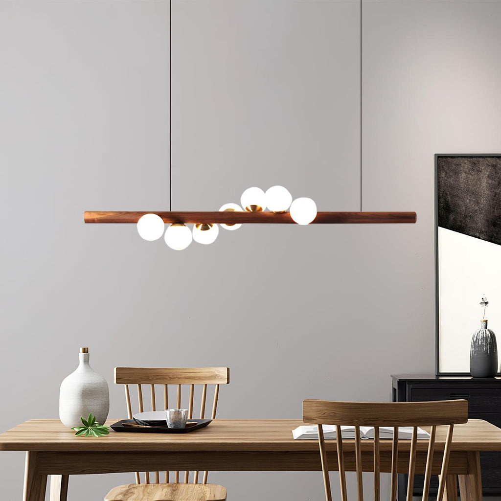 Nordic Wooden Ceiling Light Lighting Lobby