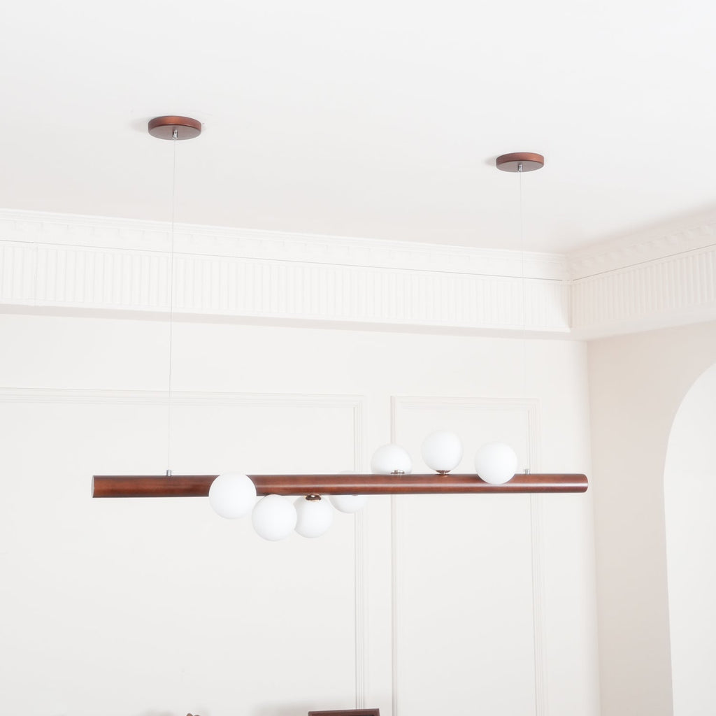 Nordic Wooden Ceiling Light Lighting Lobby