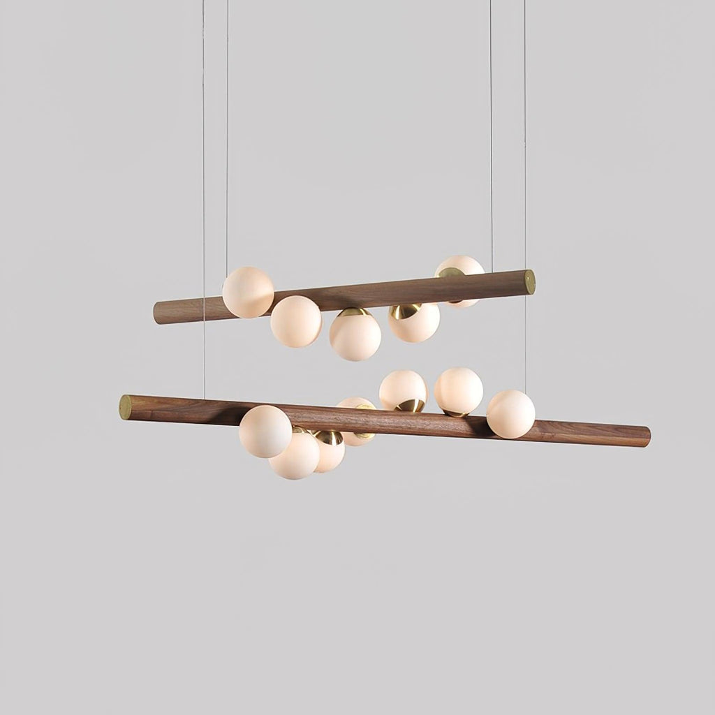 Nordic Wooden Ceiling Light Lighting Lobby
