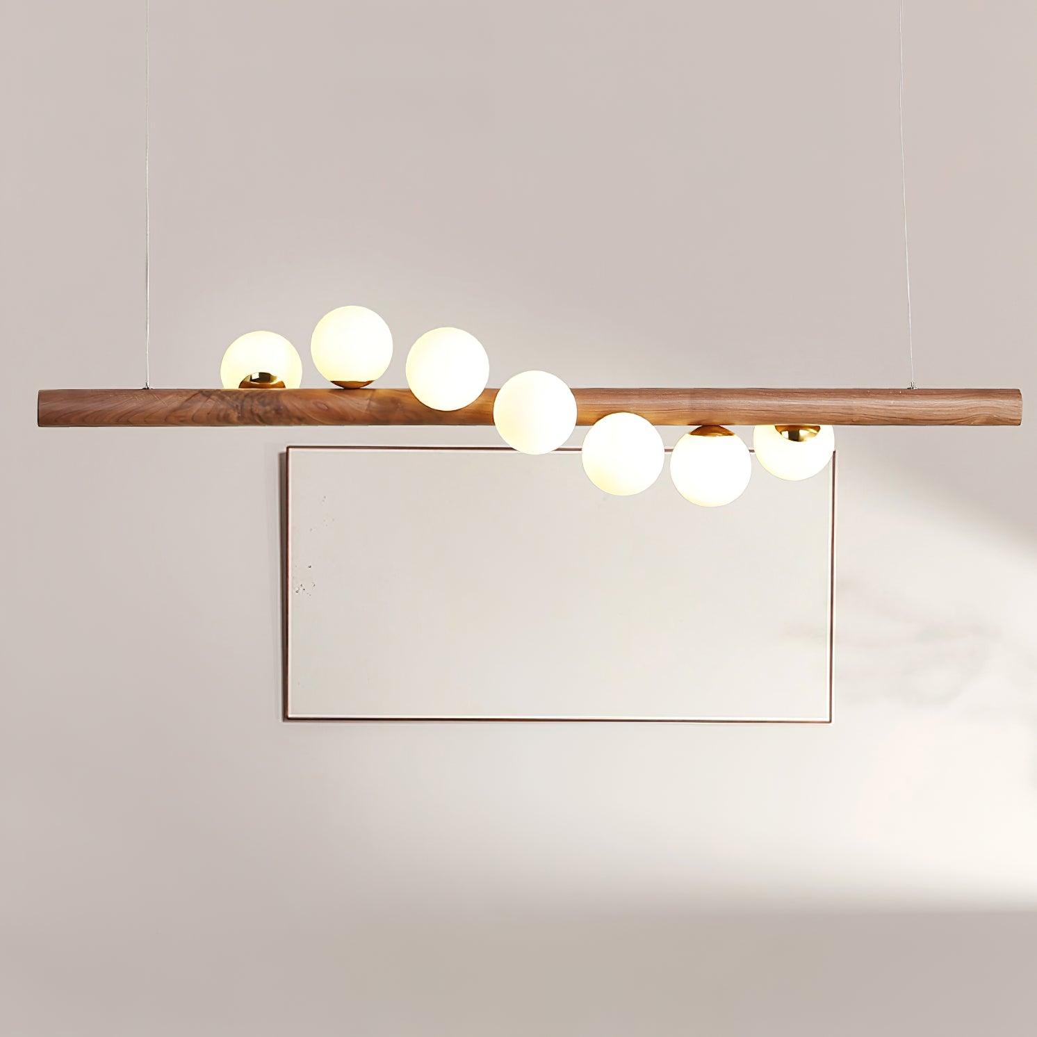 Nordic Wooden Ceiling Light Lighting Lobby